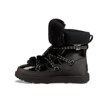 UGG Highland Waterproof Fleece Lined Black Women's