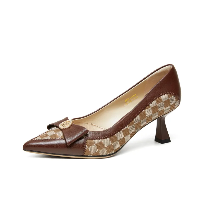 Lazi Spool Heel High Heels 6.5cm Women's-0