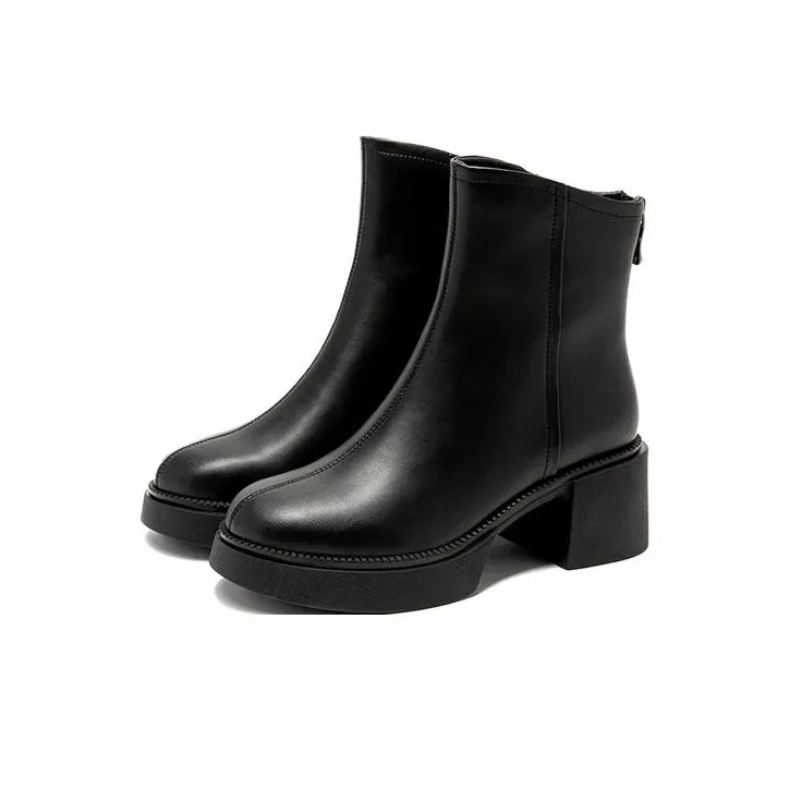 Satchi Ankle Boots 5.5cm Women's Black-1