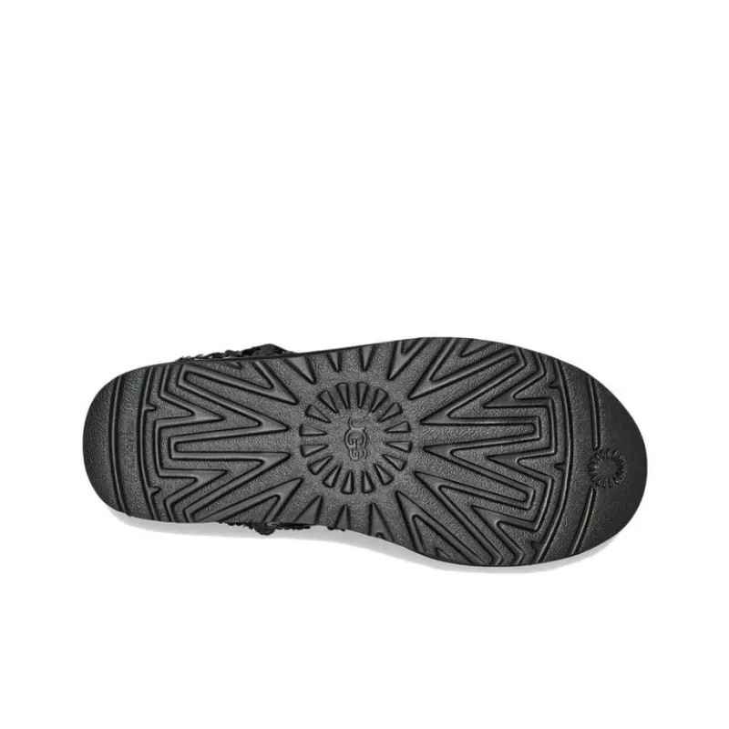 UGG Classic Short 'Sequin Black Grey' Women's-5