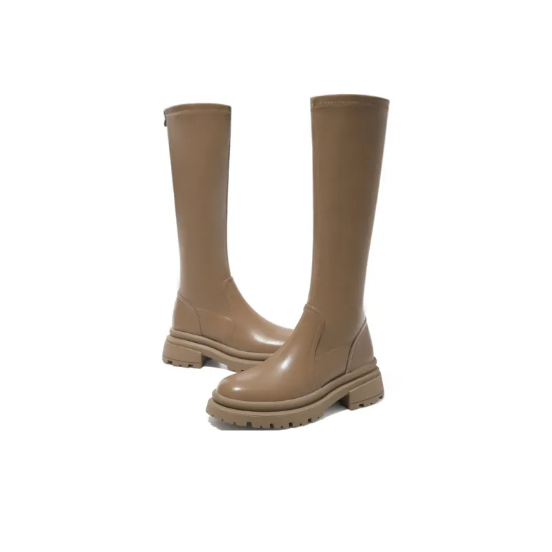 ZHR Knee-high Boots 5.5cm Women's-17