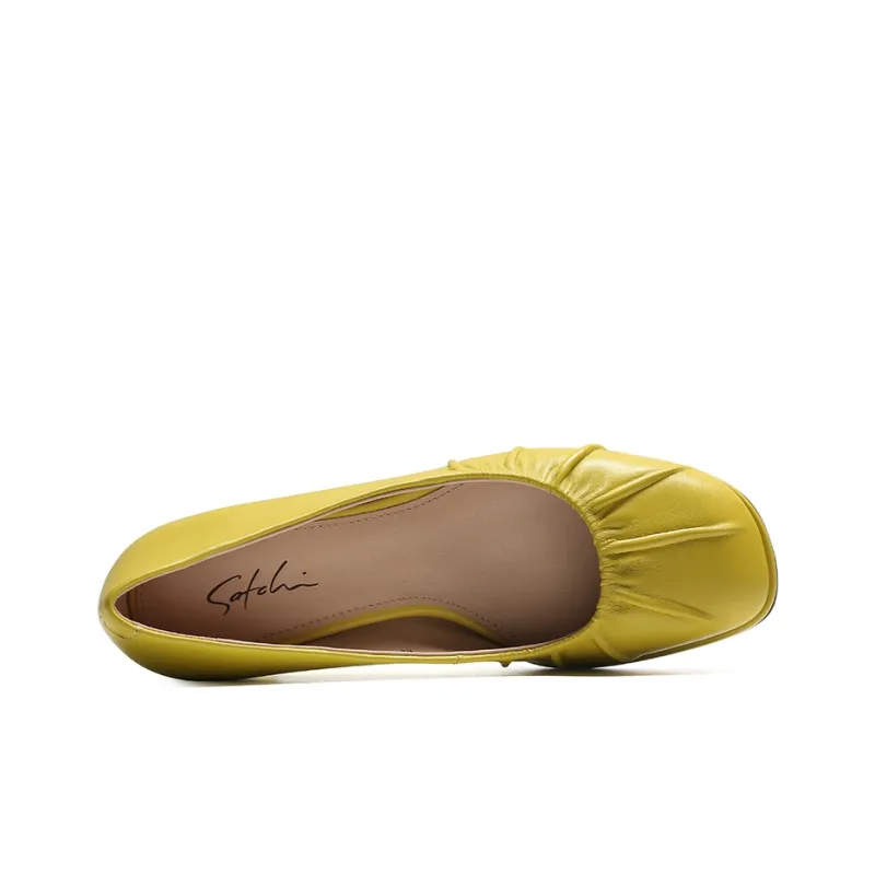 Satchi High Heels Women's Yellow-3