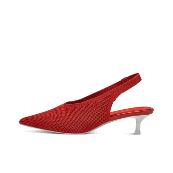 JC DAMO Flared Heel High Heels Women's