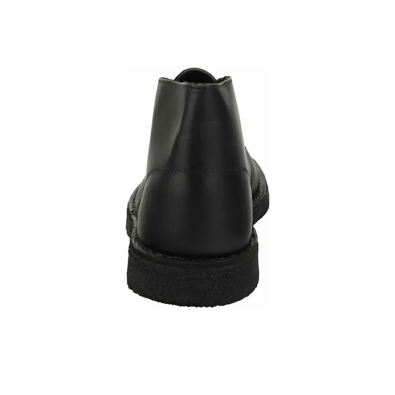 Clarks Originals Leather 'Black Polished' Desert Boots-2