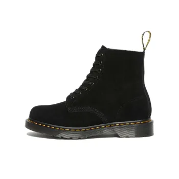 Dr.Martens 1460 Pascal Suede Lace Up Boots 'Black E H Suede+E H Suede Mb' Women's