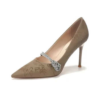 WEISHIBANGWEI Slim Heel High Heels Women's