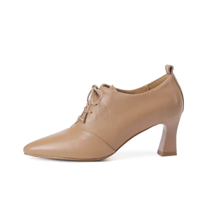 VEDULLAR Chunky Heel High Heels 6.5cm Women's-4