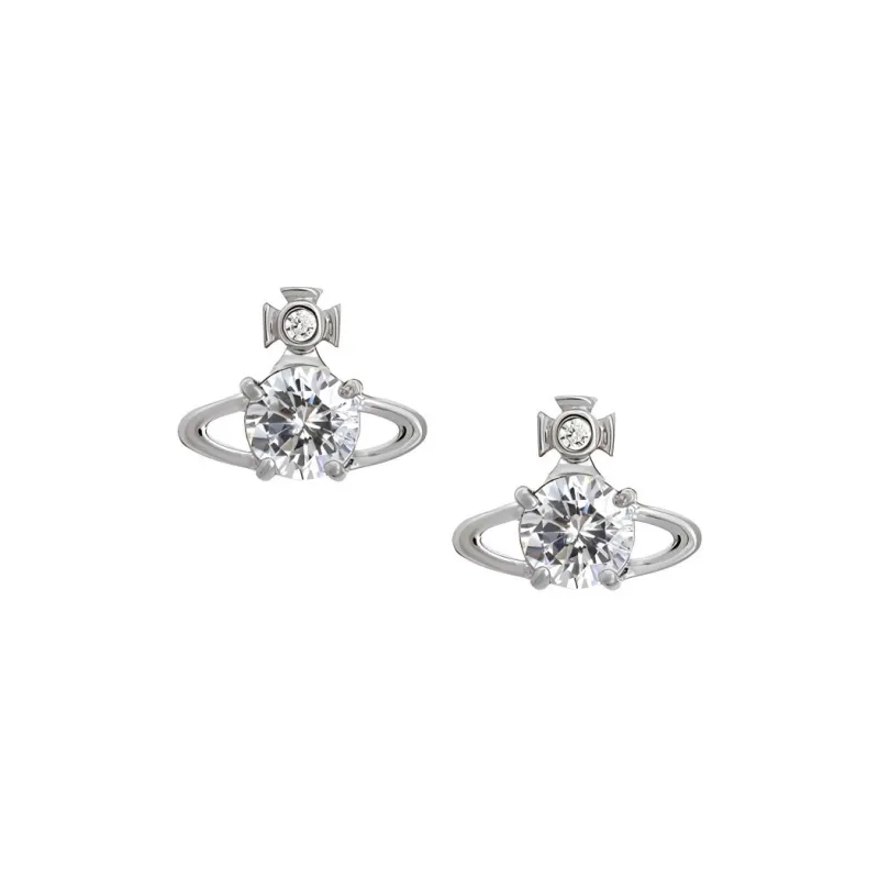 Vivienne Westwood Reina Crystal embellished Earrings-0