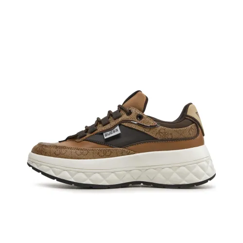 GUESS Kyrki Low-Top Casual Shoes Women's Brown