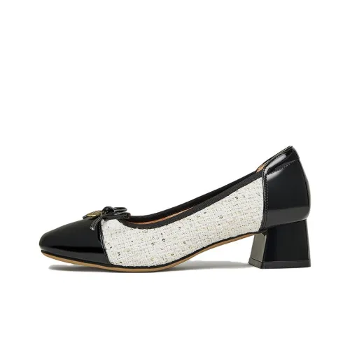 Tata Block Heel High Heels 4.5cm Women's