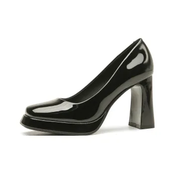 Zubumei Chunky Heel High Heels 8CM Women's