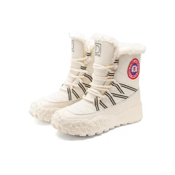 D FUSE SCANDINAVIA Warm Wear Resistant Height Increasing Short Snow Boots Women's
