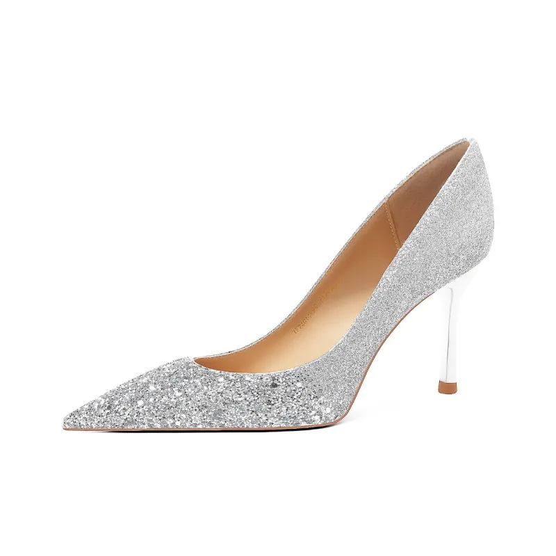 OMS Slim Heel High Heels 8.5cm Women's-0
