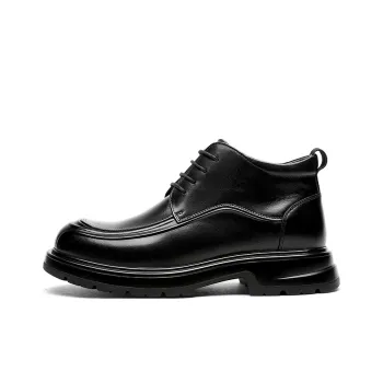 CROWN Ankle Boots Men Black