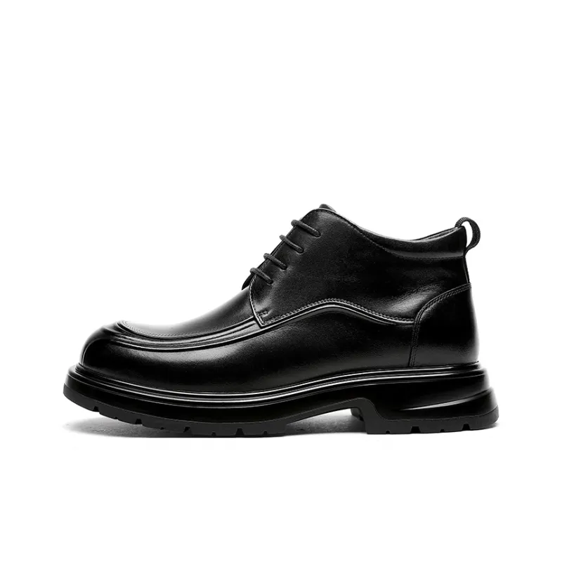CROWN Ankle Boots Men Black-0
