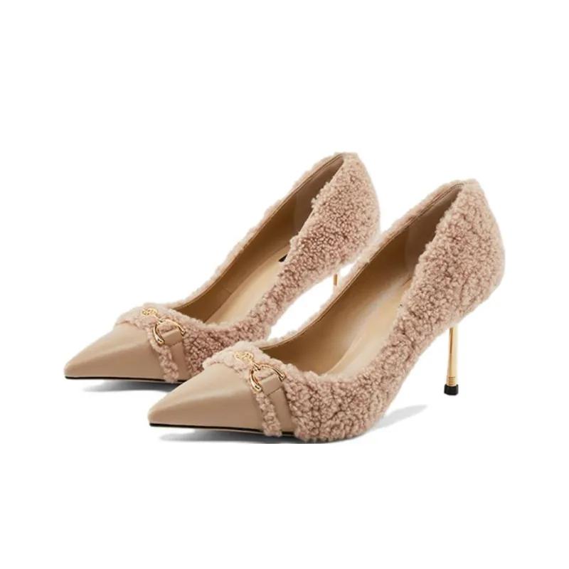 NINE WEST Slim Heel High Heels 9.5cm Women's-9