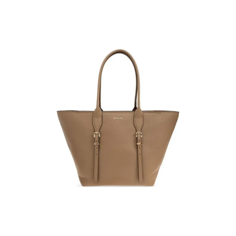 MICHAEL KORS Leather Tote Bag Shopping Bag Shoulder Bags Women's Light Brown-0