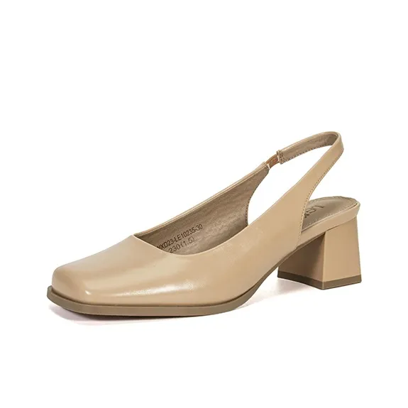 LESELE Chunky Heel High Heels 5.5cm Women's-12