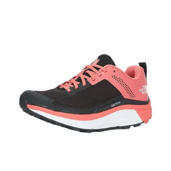 THE NORTH FACE Vectiv Enduris Anti Slip Wear Resistant Low Top Running Shoes Women's Black Pink