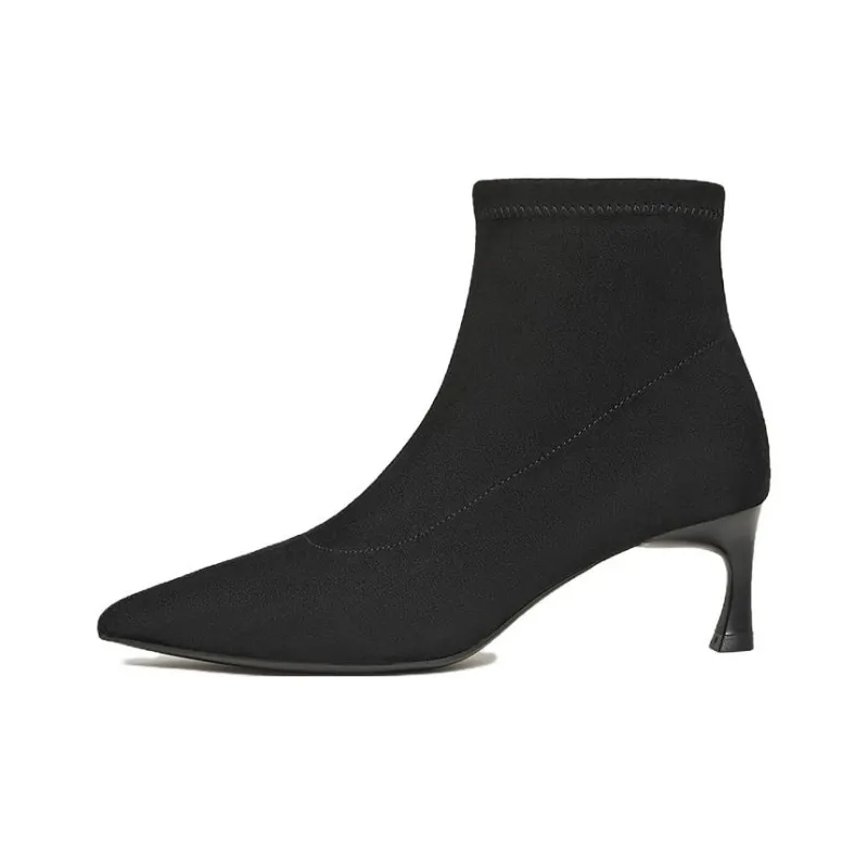 TATA Ankle Boots Women's Gray/Black-6