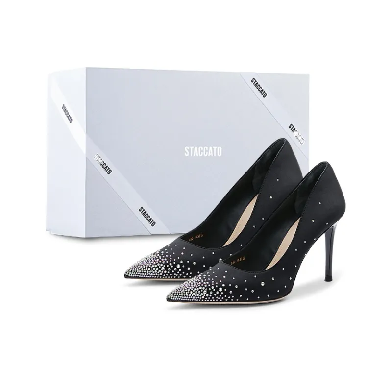 Staccato Slim Heel High Heels 10.5cm Women's-1