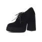 Black, Shearling