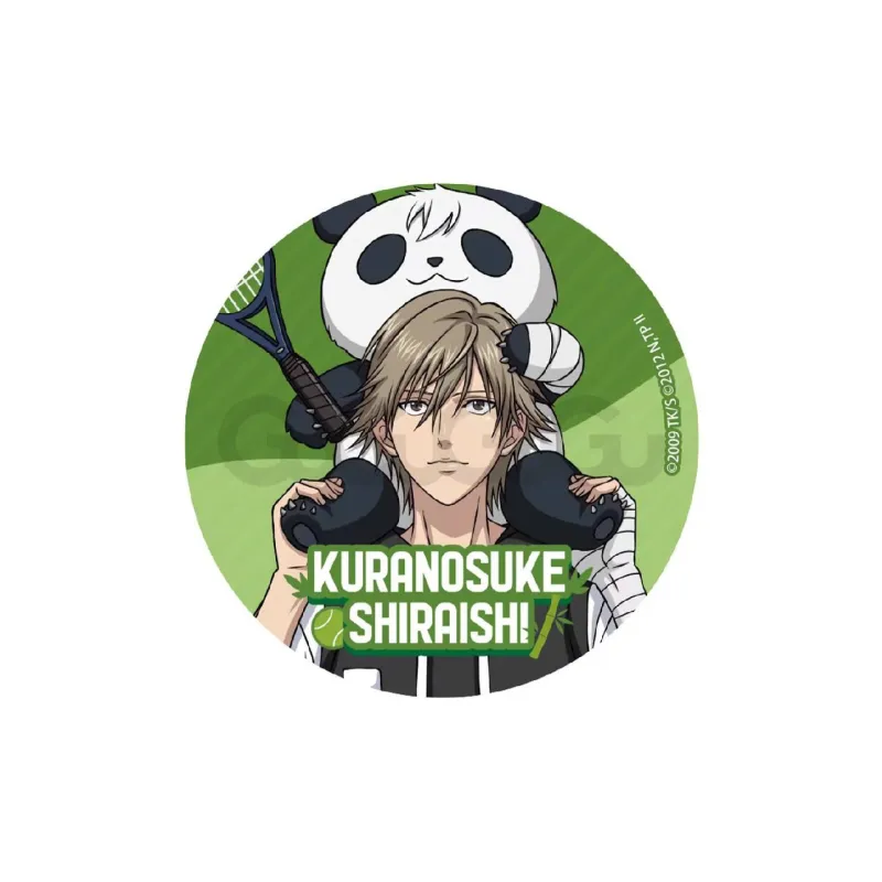 GuGuGuGu The Prince Of Tennis Characters New Panda Practice Collection Tinplate Badges-5