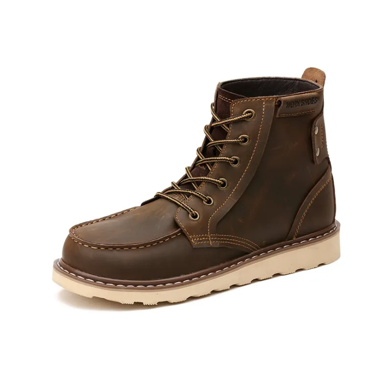 MR.A Ankle Boots Men Beeswax/Black-1