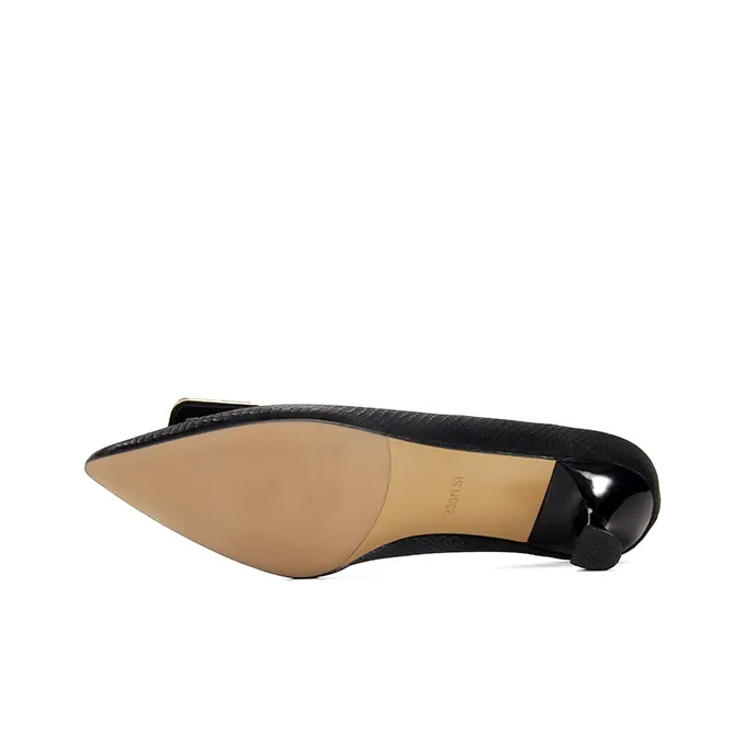 LESELE Chunky Heel High Heels Women's-4