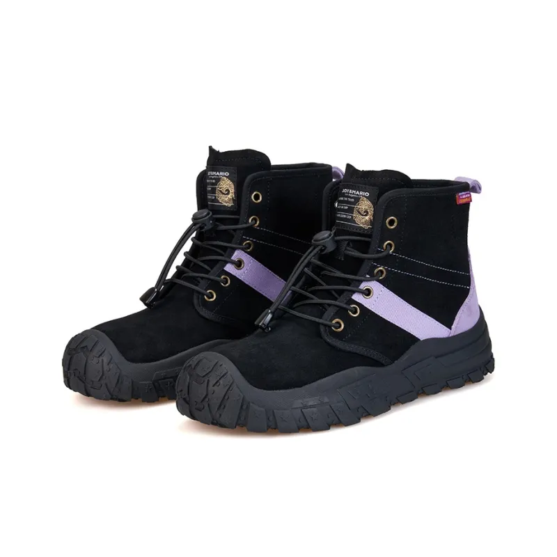 Joy&Mario Ankle Boots Women's Black/Yellow-1