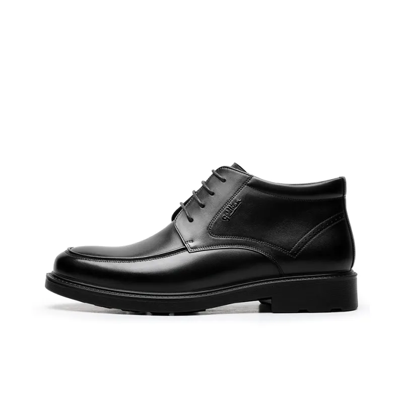 GOLDLION Ankle Boots Men's Black-0