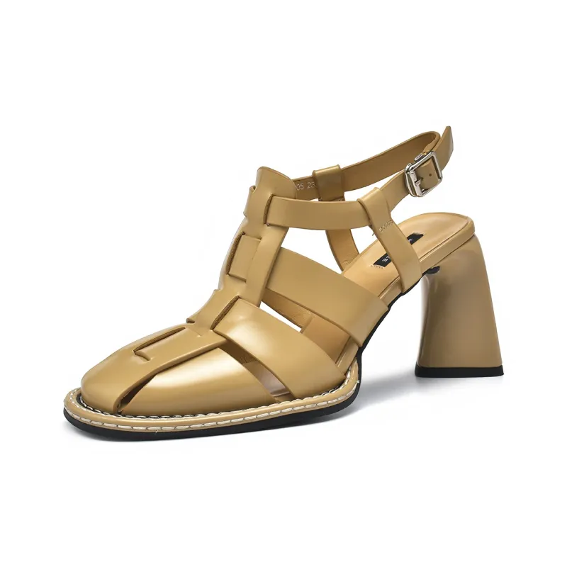 MOONIIEE Irregular Heel High Heels 8cm Women's-3