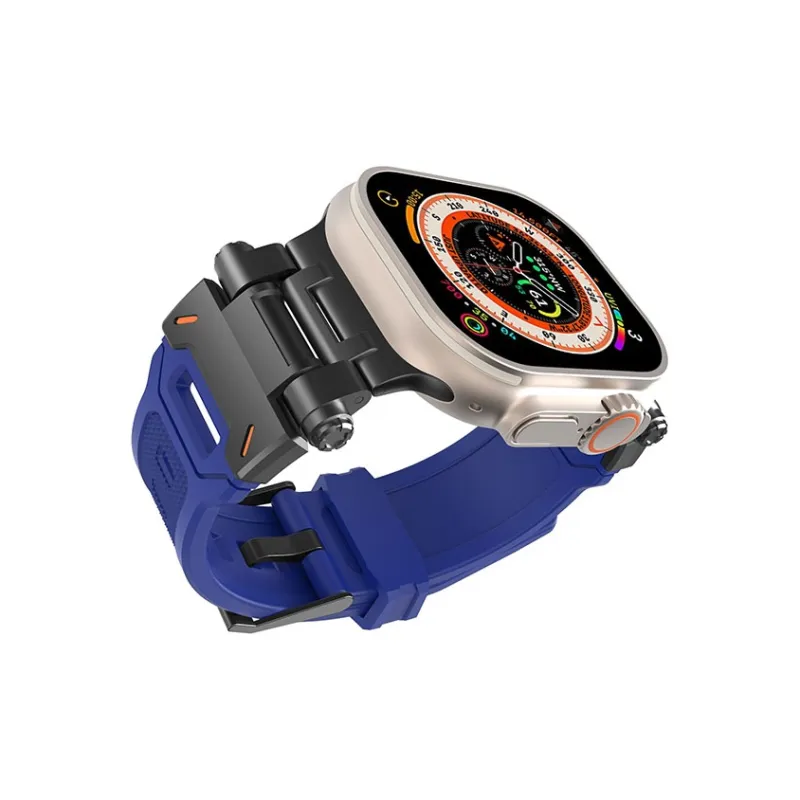 ZHENGGUANG Watch Band Apple Compatibility 41mm Silicone Material-49
