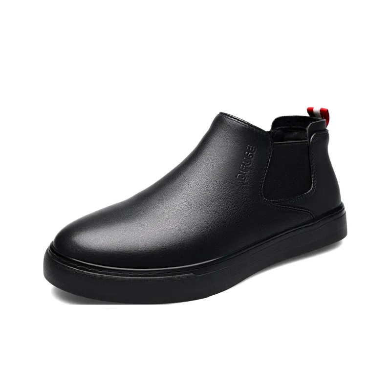 D FUSE SCANDINAVIA Short Chelsea Boots Men's Black-1