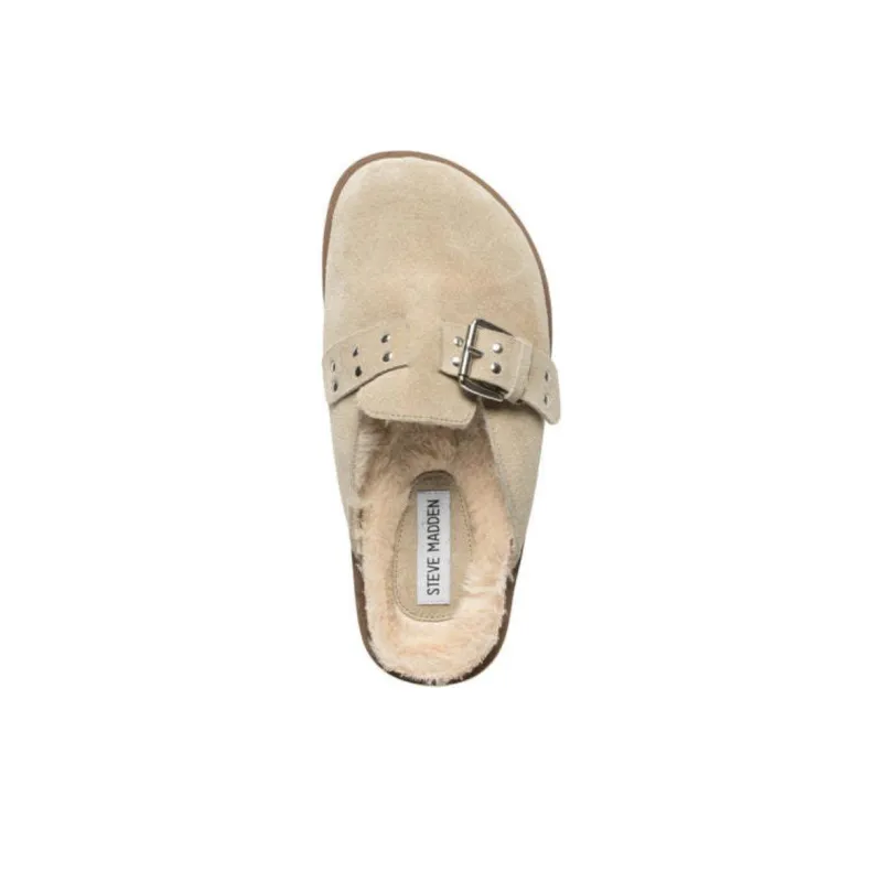 STEVE MADDEN Slip-Resistant Wrap-toe Slippers Women's Sand-2