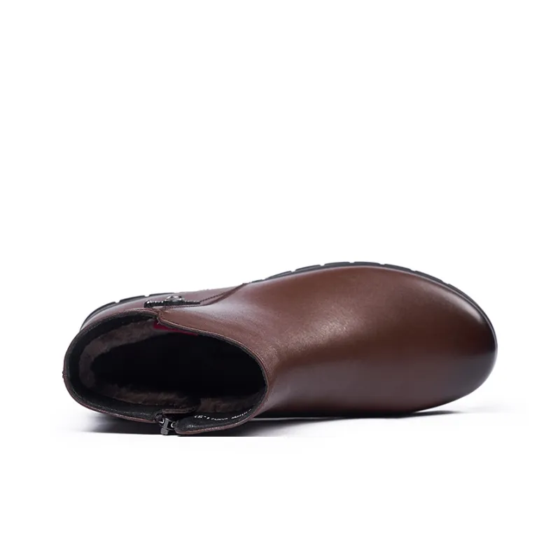 AOKANG Ankle Boots Women's ' Currently Out Of Stock '-9