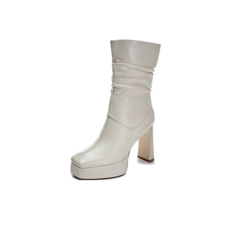 POOQ Ankle Boots 10.5CM Women's-1