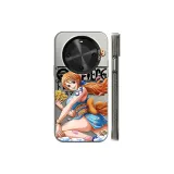 Transparent Black-Nami with Gold White