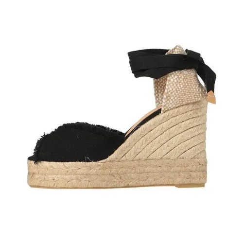Castañer Wedge Heel High Heels Women's Black