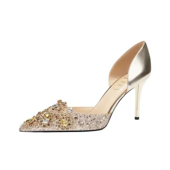 Zubumei Slim Heel High Heels Women's