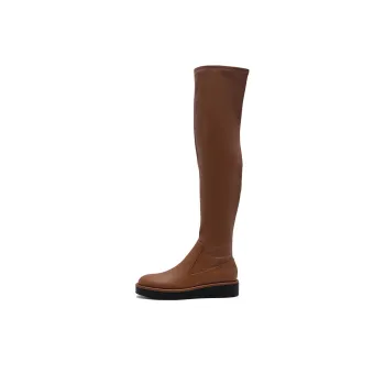PEDRO Knee high Boots Women's Camel