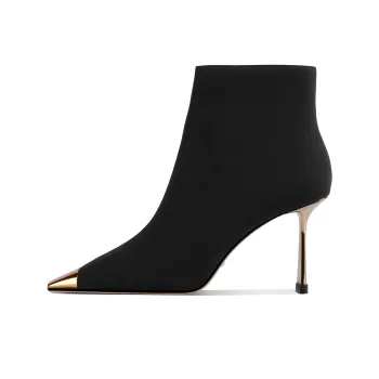 Shesrim Ankle Boots Women's Black/Nude