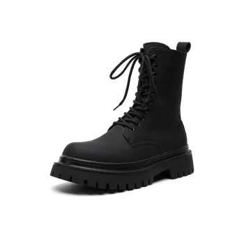 V05 Knee High Martin Boot Men's Black