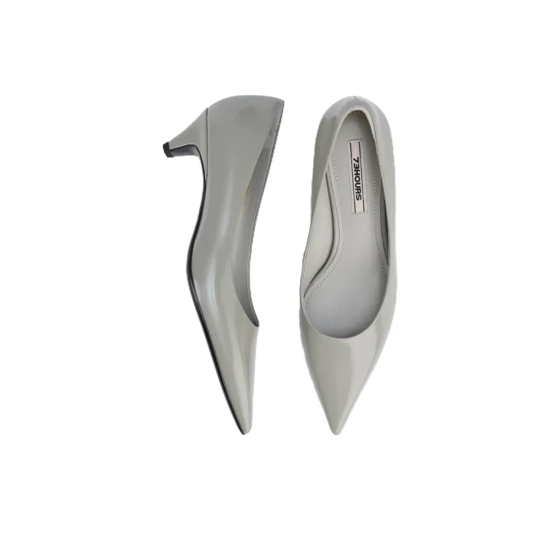 73Hours Oil Painting Colors High Heels 4cm Women's-4