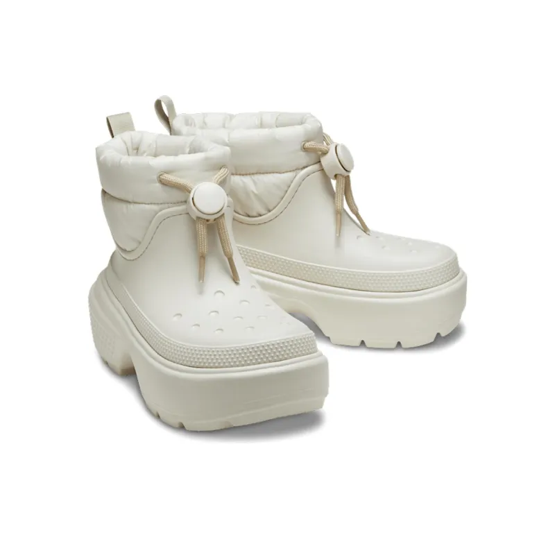 Crocs STOMP PUFF BOOT Ankle Boots Unisex White-2