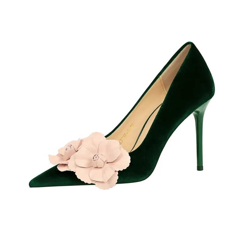 YAFEI XUANYU Slim Heel High Heels Women's-12