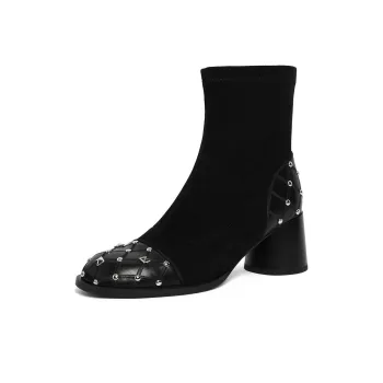 CAMEIDO Ankle Boots 6cm Women's Black