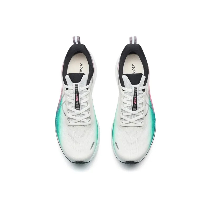 XTEP 360X 2.0 LITE Running Shoes Men Low Top Sail White/Digital Pink/Lan Night Green-4