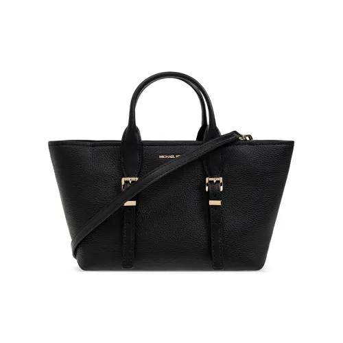 MICHAEL KORS Calfskin One Shoulder Handbag Women's Black