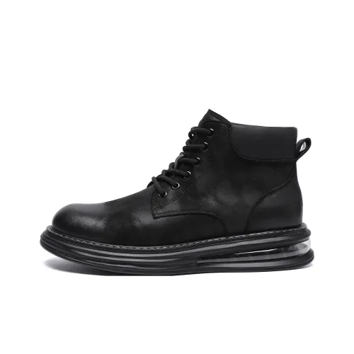 TRUMPPIPE Ankle Boots Men's Black